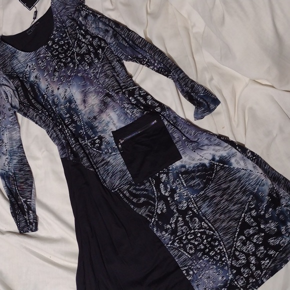 NWT Full length long sleeve dress size small - Picture 1 of 5